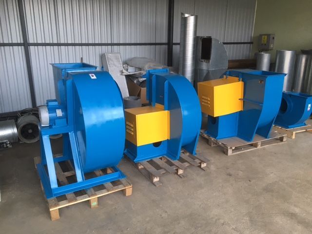 Ventilatoare centrifugale,rumegus, cereale, cabine vopsit,filtre sac