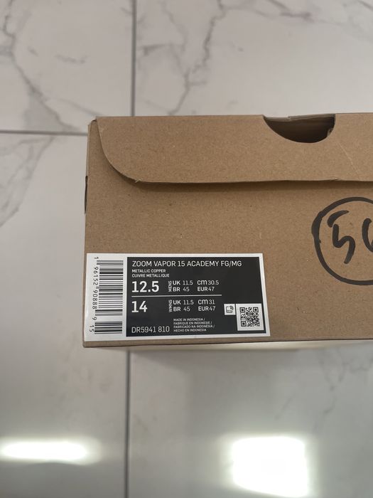 Ghete de fotbal Nike zoom vapor 15 academy fg/mg