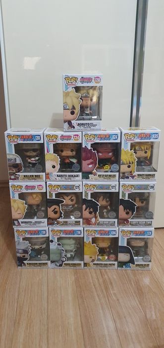 Funko Pop Naruto și One Piece