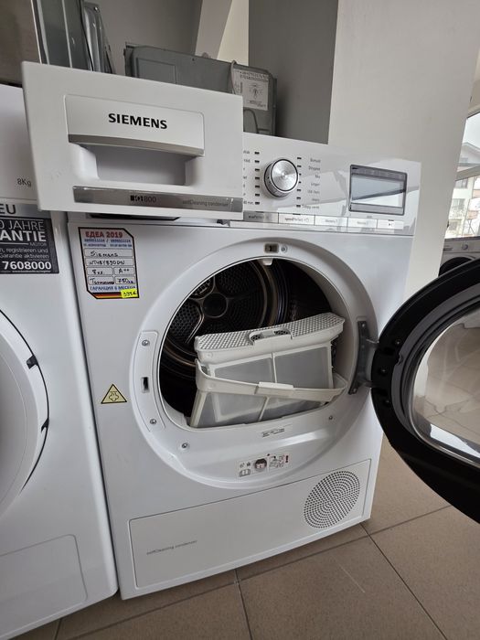 Сушилня с термопомпа Siemens iQ800