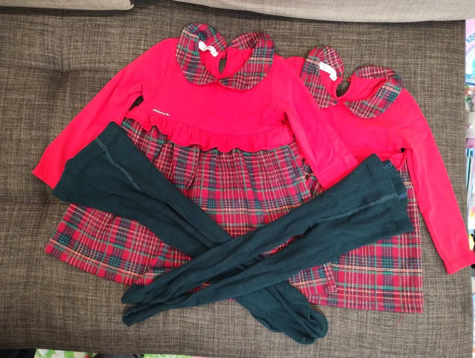 Детски роклички коледни