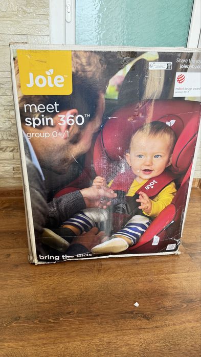 Scaun auto rotativ Joie Spin 360 (0-18 kg) – ISOFIX
