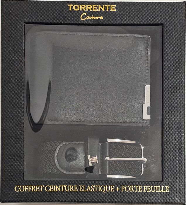 Set cadou Portofel si Curea pentru Barbati Torrente Couture