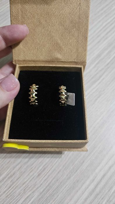 Золотые серьги 585