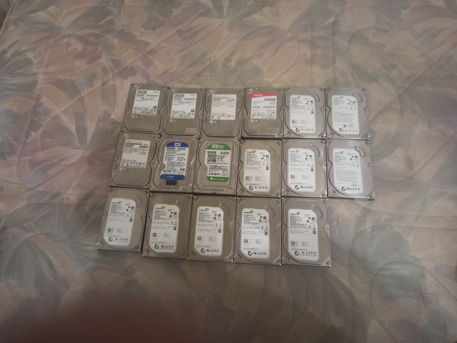 продам жд диски по 500 гигабайт