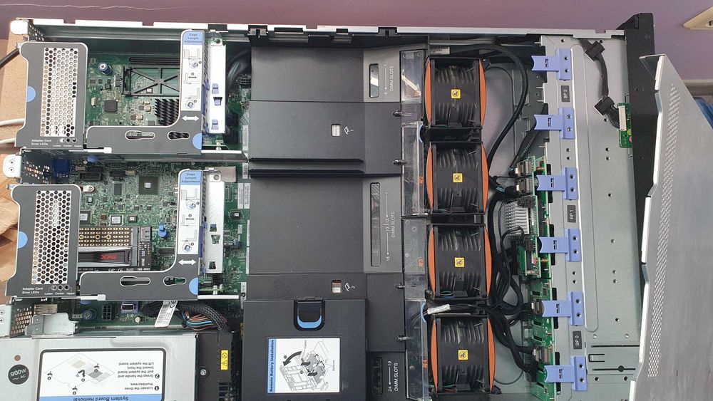 Сървър IBM x3650 M4 HD, 2x Xeon e5-2620 v2, 128gb ram
