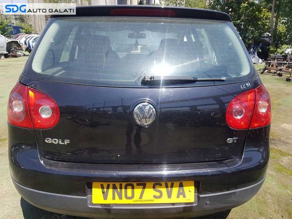 Hayon Haion Portbagaj cu Luneta Geam Sticla VW Golf 5 Hatchback 2004 - 2008 Cod Culoare LC9Z