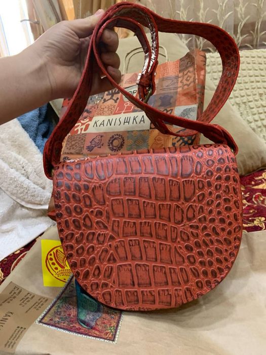 Сумка Новая Kanishka “bulbul” натуральная кожа