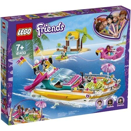 LEGO Friends - Petrecerea pe barca 41433, 640 piese, 7 ani+