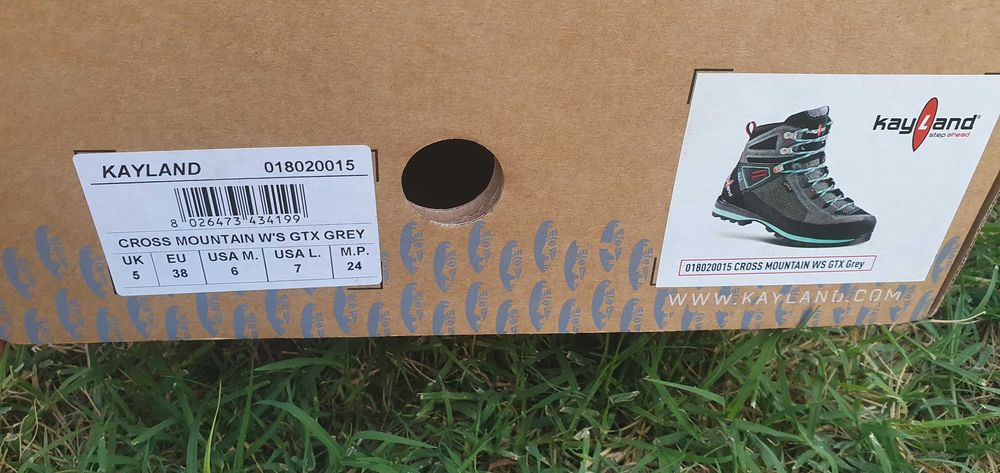 Туристически обувки Kayland Cross Mountain W'S GTX Grey Blue 2023