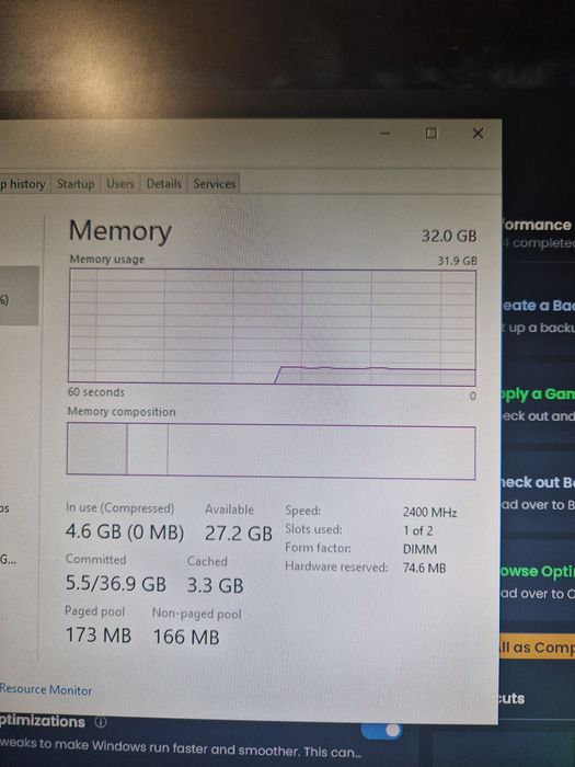 Vând Kingston Fury Beast RAM 32GB DDR4 CL16