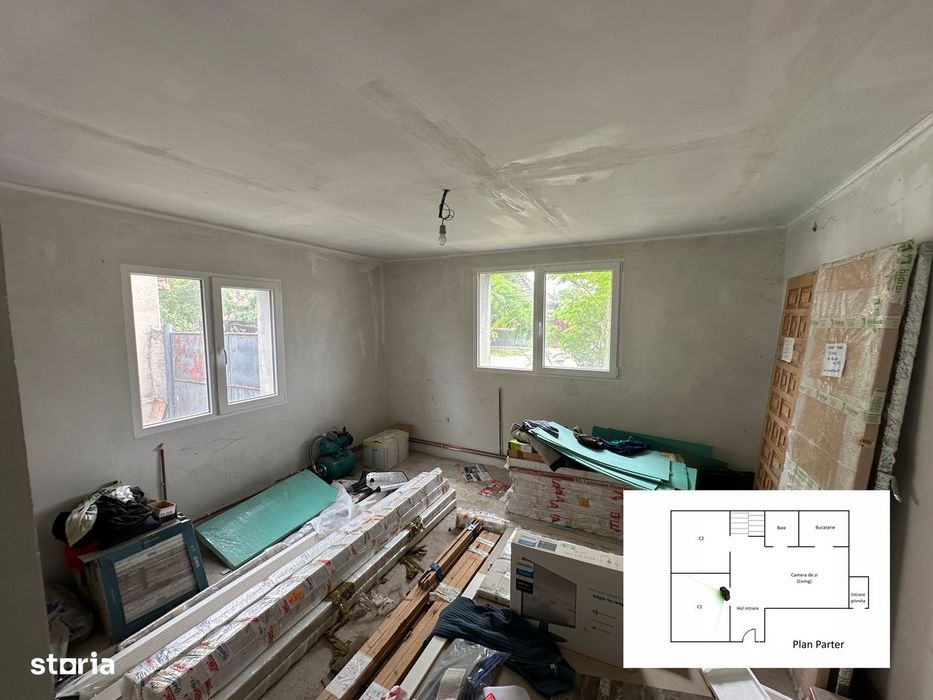 (Pers fizica) | 5 camere | accept schimb apt + diferenta | teren 1000m