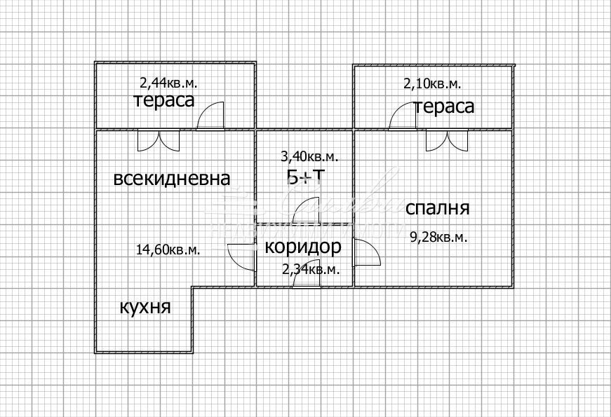 Продава се Двустаен апартамент в Търговище, Център - 57 кв.м за 1264 €/кв.м - Снимка #8