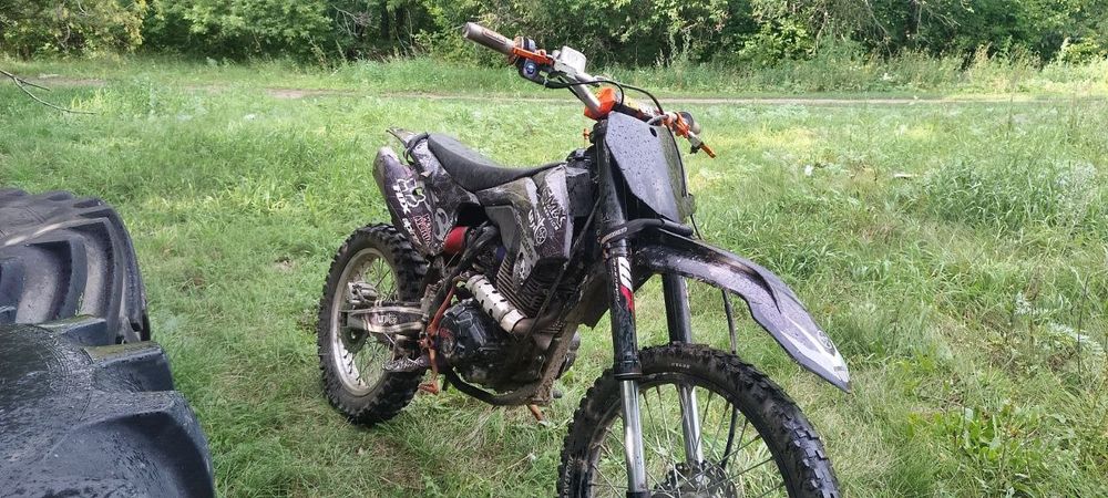 Крос 250сс с новыми подшибникаки