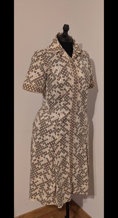 Rochie elegantă cu imprimeu geometric,Mărimea 40-42