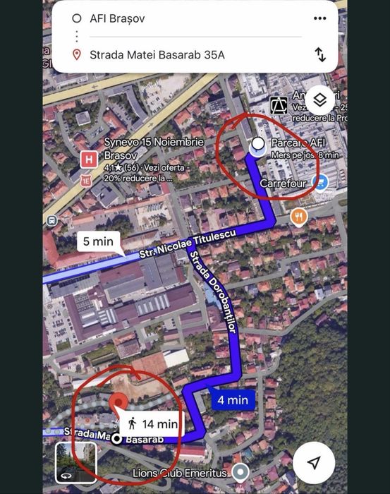 Vand garsoniera 27,3 mp utili langa AFI MALL Brașov