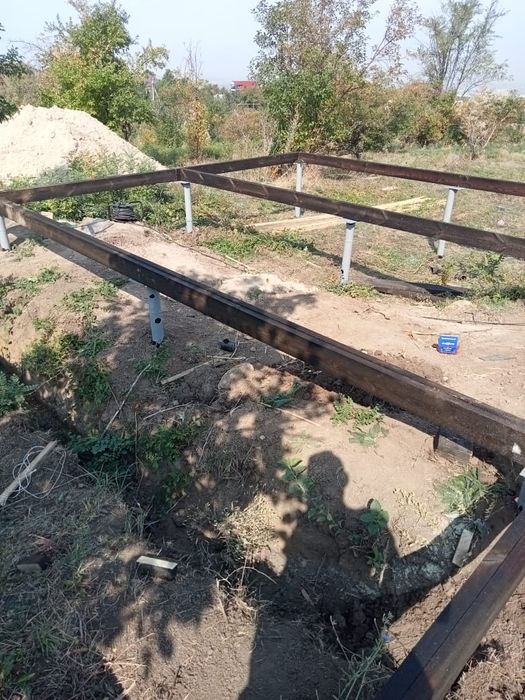 Винтовые сваи различного диаметра