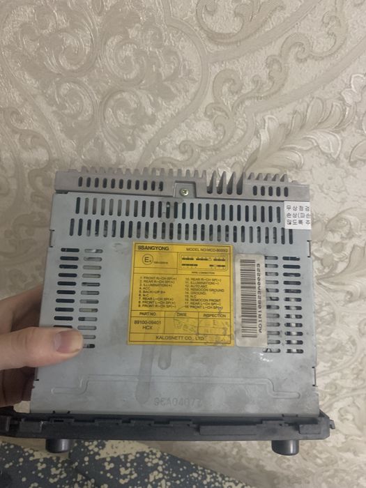 Ссангйонг магнитола