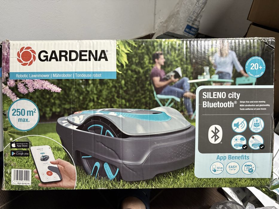 Robot tuns iarba Gardena Sileno City 250