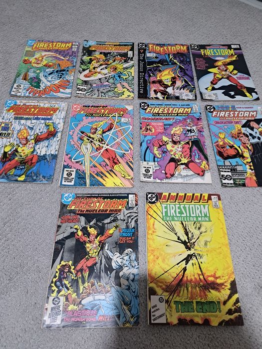 10 Carti Benzi Desenate Limba Engleza DC Firestorm 1982-1989