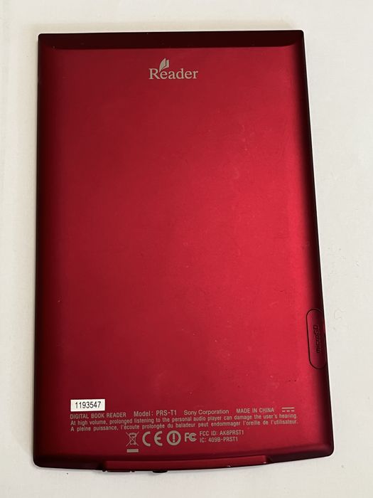 Reader Sony model PRS-T1