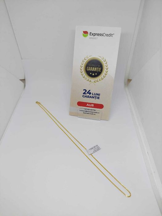 Lant aur 21k 2.32gr [Ag30 Pacurari 2/B.34085.2] Garantie 2 ani!