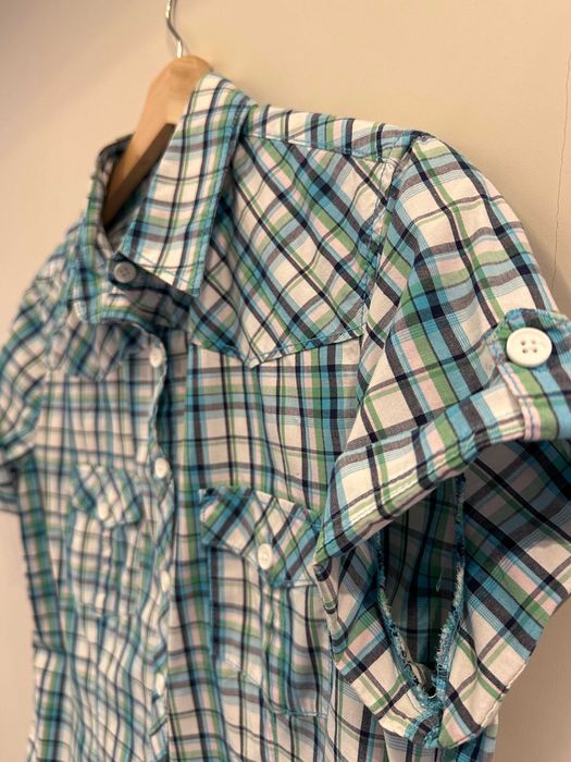 Дамска риза с къс ръкав - размер 40/42