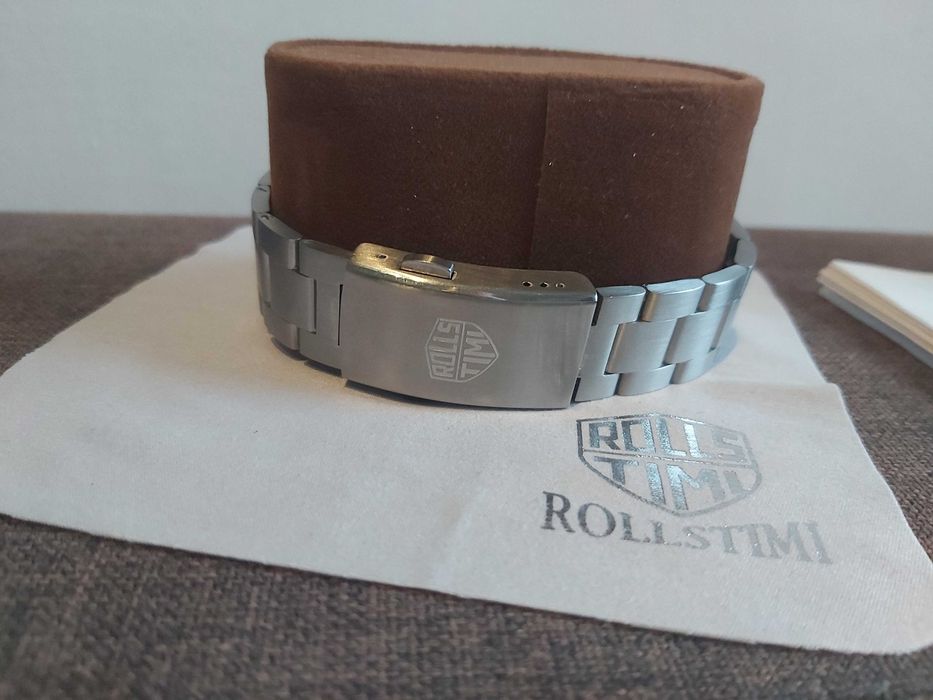 RollsTimi cronograf mecanism japonez VK63 (carcasa si bratara inox)