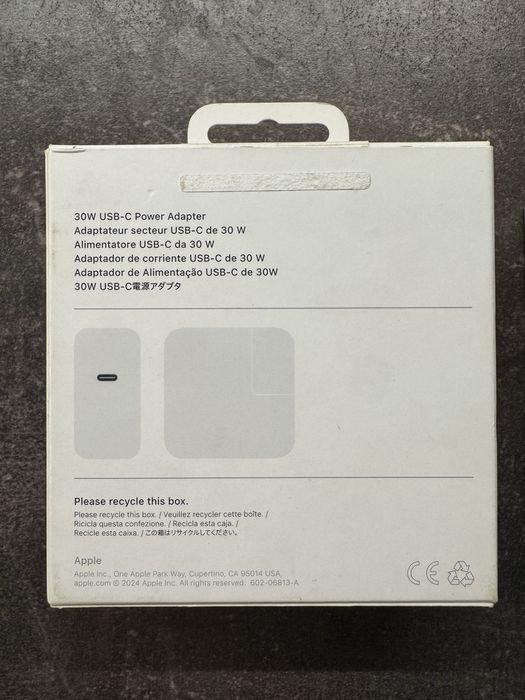 Apple 30W Адаптер USB-C