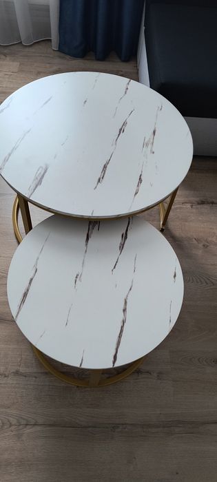 Vând set două măsuțe de cafea living