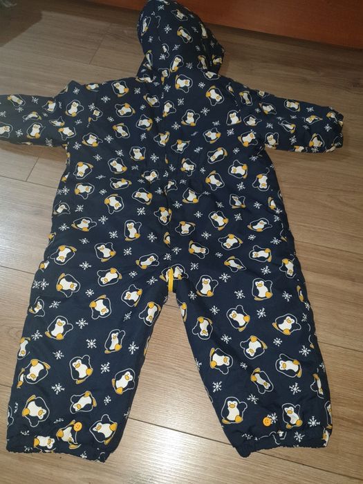 Combinezon Baby Club, 92, cu pinguini