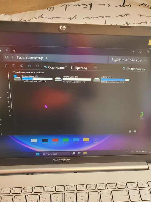 Лаптоп Asus K513E 512gb SSD/16ram Intel core i5 1135g7