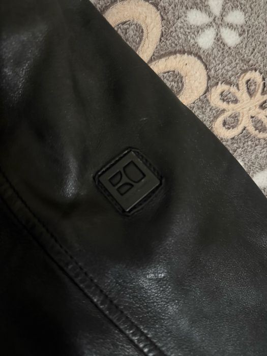 Кожено яке Hugo Boss