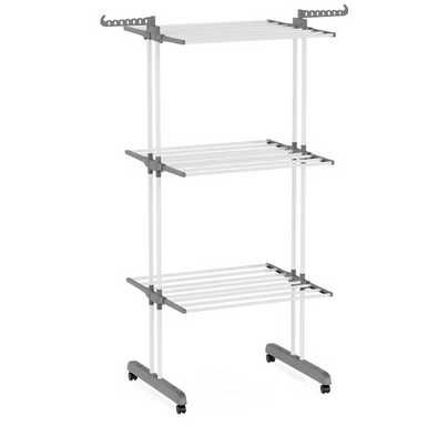 Сгъваем нов сушилник за дрехи с голям капацитет