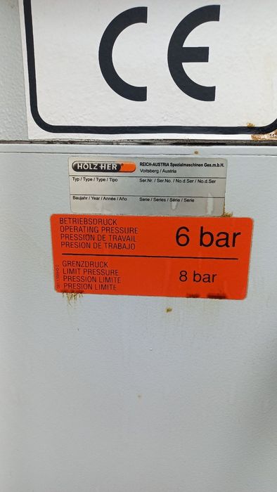 кантираща машина holzher 1320 година 2007