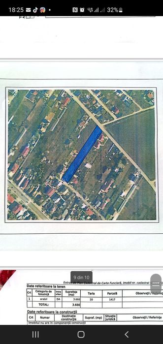 Teren de vanzare (Cornetu ,ilfov)
