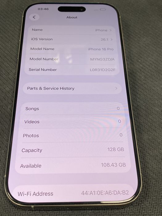 Apple iPhone 16 Pro 128GB ID-XXL8149