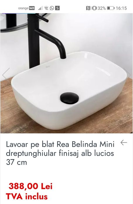 Chiuvetă Rea nou