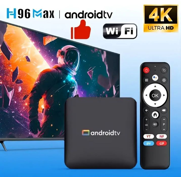 Новая Smart TV  H96MAX приставка