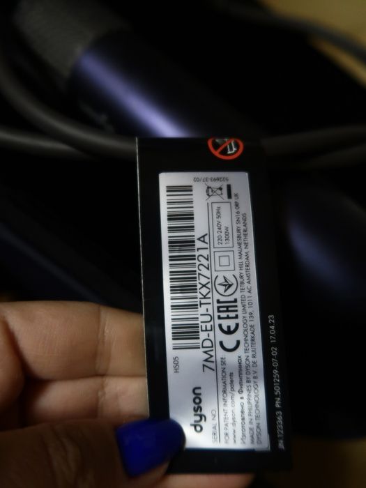 Dyson airwrap albastru