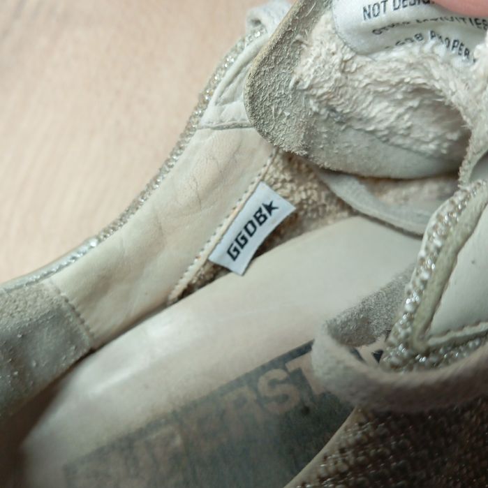Sneakers Golden Goose originali,folosiți,dar fara defecte