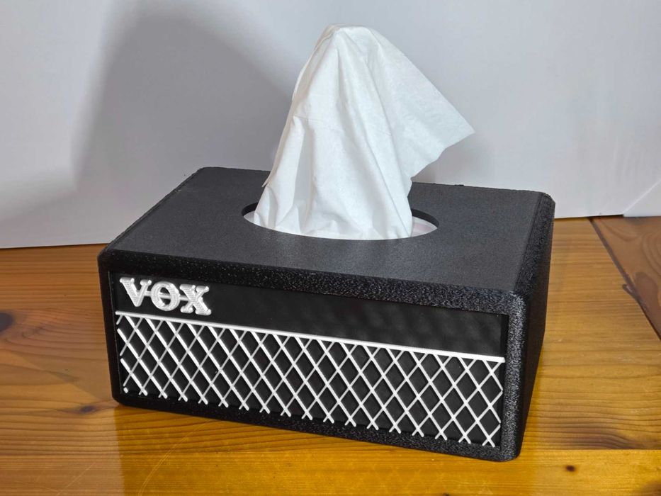 Cutie servetele amplificator chitara Fender, Marshall si VOX