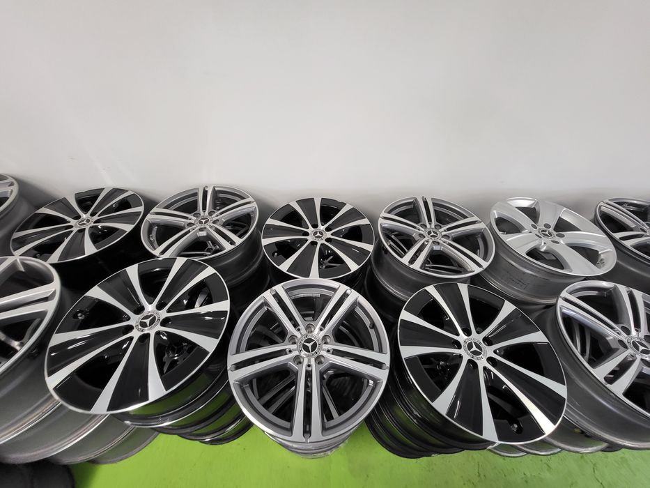 18 5x112 Mercedes E Class W213 лети джанти 5х112 Мерцедес датчици