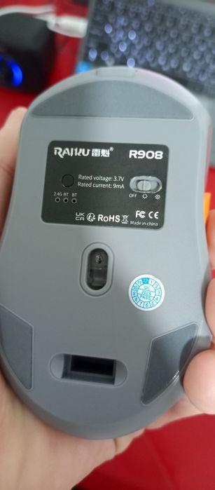 O'yin uchun aqilli Klaviatura va sichqoncha, Raiku r908