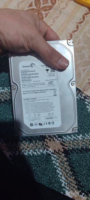 Hdd Saegate 80gb