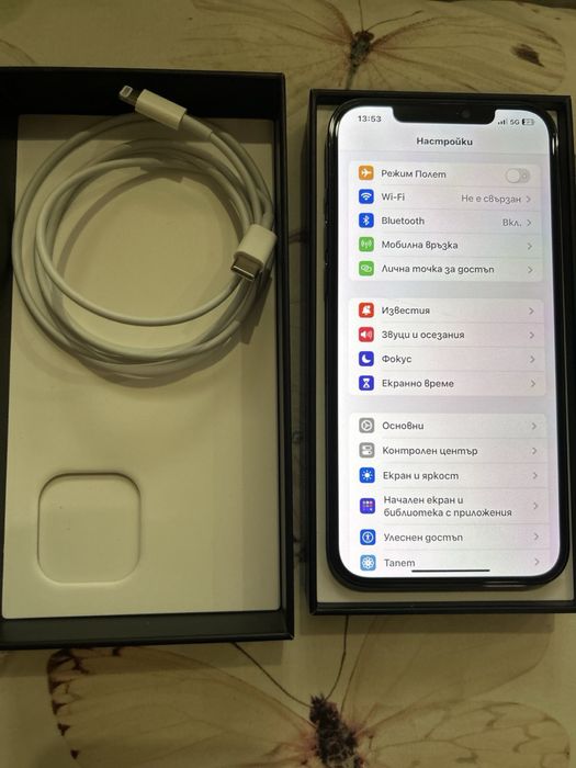Iphone 12 pro max 256 gb pacific blue Бартер за 16pro