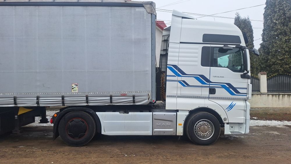 Ansamblu MAN TGX 480 Euro 6 (2015) + Kögel 2010 – Stare foarte bună