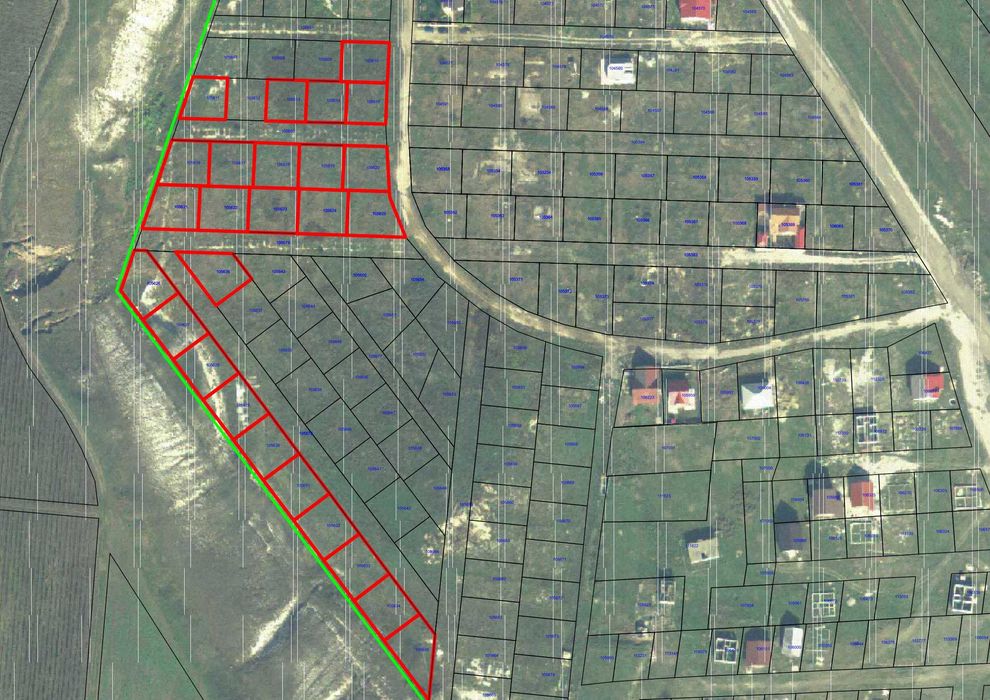 Loturi teren intravilan Valu lui Traian 449mp!