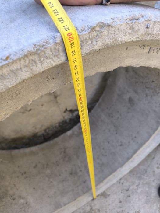 10 броя бетонни пръстени за кладенец/септична яма DN=1000mm