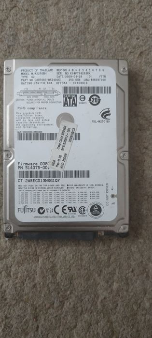 Жесткие диски 2.5'.